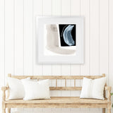 Shop Adjacent 1 (Square) Art Print-Abstract, Black, Dan Hobday, Neutrals, Square, View All-framed painted poster wall decor artwork