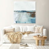 Shop Adventure (Square) Canvas Art Print-Abstract, Blue, Dan Hobday, Square, View All-framed wall decor artwork