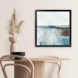 Shop Adventure (Square) Art Print-Abstract, Blue, Dan Hobday, Square, View All-framed painted poster wall decor artwork