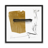 Shop Afternoon (Square) Canvas Art Print-Abstract, Brown, Dan Hobday, Square, View All, White-framed wall decor artwork
