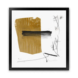Shop Afternoon (Square) Art Print-Abstract, Brown, Dan Hobday, Square, View All, White-framed painted poster wall decor artwork
