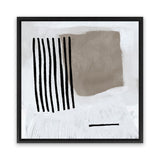 Shop Be There (Square) Canvas Art Print-Abstract, Brown, Dan Hobday, Neutrals, Square, View All-framed wall decor artwork