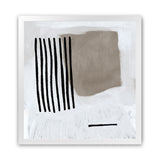 Shop Be There (Square) Art Print-Abstract, Brown, Dan Hobday, Neutrals, Square, View All-framed painted poster wall decor artwork