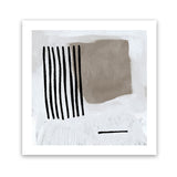 Shop Be There (Square) Art Print-Abstract, Brown, Dan Hobday, Neutrals, Square, View All-framed painted poster wall decor artwork