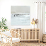 Shop Beachy (Square) Canvas Art Print-Abstract, Dan Hobday, Neutrals, Square, View All-framed wall decor artwork