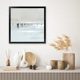 Shop Beachy (Square) Art Print-Abstract, Dan Hobday, Neutrals, Square, View All-framed painted poster wall decor artwork