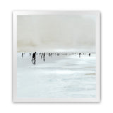 Shop Beachy (Square) Art Print-Abstract, Dan Hobday, Neutrals, Square, View All-framed painted poster wall decor artwork