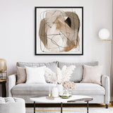 Shop Beauty (Square) Canvas Art Print-Abstract, Brown, Dan Hobday, Square, View All-framed wall decor artwork