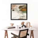 Shop Bistro (Square) Art Print-Abstract, Brown, Dan Hobday, Neutrals, Square, View All-framed painted poster wall decor artwork