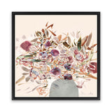 Shop Blooms (Square) Canvas Art Print-Abstract, Dan Hobday, Pink, Square, View All-framed wall decor artwork