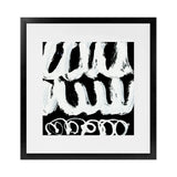 Shop Blop (Square) Art Print-Abstract, Black, Dan Hobday, Square, View All, White-framed painted poster wall decor artwork