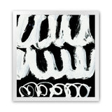 Shop Blop (Square) Art Print-Abstract, Black, Dan Hobday, Square, View All, White-framed painted poster wall decor artwork