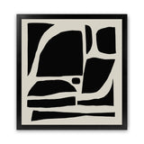 Shop Boom (Square) Art Print-Abstract, Black, Dan Hobday, Square, View All-framed painted poster wall decor artwork