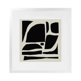 Shop Boom (Square) Art Print-Abstract, Black, Dan Hobday, Square, View All-framed painted poster wall decor artwork