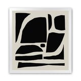 Shop Boom (Square) Art Print-Abstract, Black, Dan Hobday, Square, View All-framed painted poster wall decor artwork