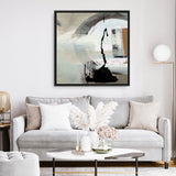 Shop Boulevard (Square) Canvas Art Print-Abstract, Dan Hobday, Neutrals, Square, View All-framed wall decor artwork