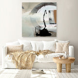 Shop Boulevard (Square) Canvas Art Print-Abstract, Dan Hobday, Neutrals, Square, View All-framed wall decor artwork