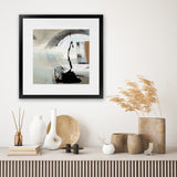 Shop Boulevard (Square) Art Print-Abstract, Dan Hobday, Neutrals, Square, View All-framed painted poster wall decor artwork