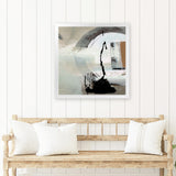 Shop Boulevard (Square) Art Print-Abstract, Dan Hobday, Neutrals, Square, View All-framed painted poster wall decor artwork