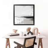 Shop Breezy (Square) Art Print-Abstract, Dan Hobday, Neutrals, Square, View All-framed painted poster wall decor artwork