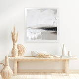 Shop Breezy (Square) Art Print-Abstract, Dan Hobday, Neutrals, Square, View All-framed painted poster wall decor artwork