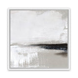 Shop Breezy (Square) Canvas Art Print-Abstract, Dan Hobday, Neutrals, Square, View All-framed wall decor artwork