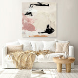 Shop Bright Light (Square) Canvas Art Print-Abstract, Dan Hobday, Neutrals, Square, View All-framed wall decor artwork