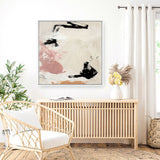 Shop Bright Light (Square) Canvas Art Print-Abstract, Dan Hobday, Neutrals, Square, View All-framed wall decor artwork