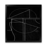 Shop Buia (Square) Art Print-Abstract, Black, Dan Hobday, Square, View All-framed painted poster wall decor artwork