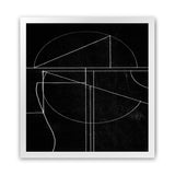 Shop Buia (Square) Art Print-Abstract, Black, Dan Hobday, Square, View All-framed painted poster wall decor artwork