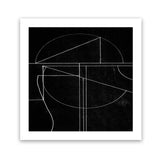 Shop Buia (Square) Art Print-Abstract, Black, Dan Hobday, Square, View All-framed painted poster wall decor artwork