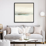 Shop Calm 1 (Square) Canvas Art Print-Abstract, Dan Hobday, Neutrals, Square, View All-framed wall decor artwork