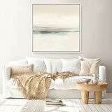 Shop Calm 1 (Square) Canvas Art Print-Abstract, Dan Hobday, Neutrals, Square, View All-framed wall decor artwork