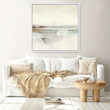 Shop Calm 2 (Square) Canvas Art Print-Abstract, Dan Hobday, Neutrals, Square, View All-framed wall decor artwork