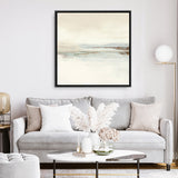 Shop Calm 3 (Square) Canvas Art Print-Abstract, Dan Hobday, Neutrals, Square, View All-framed wall decor artwork