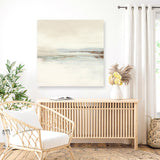 Shop Calm 3 (Square) Canvas Art Print-Abstract, Dan Hobday, Neutrals, Square, View All-framed wall decor artwork