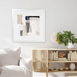 Shop Clay (Square) Art Print-Abstract, Dan Hobday, Neutrals, Square, View All-framed painted poster wall decor artwork