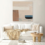 Shop Control (Square) Canvas Art Print-Abstract, Brown, Dan Hobday, Square, View All-framed wall decor artwork