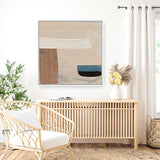 Shop Control (Square) Canvas Art Print-Abstract, Brown, Dan Hobday, Square, View All-framed wall decor artwork