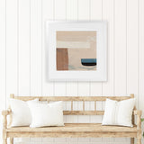 Shop Control (Square) Art Print-Abstract, Brown, Dan Hobday, Square, View All-framed painted poster wall decor artwork