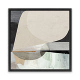 Shop Conversation (Square) Canvas Art Print-Abstract, Dan Hobday, Neutrals, Square, View All-framed wall decor artwork