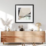 Shop Conversation (Square) Art Print-Abstract, Dan Hobday, Neutrals, Square, View All-framed painted poster wall decor artwork