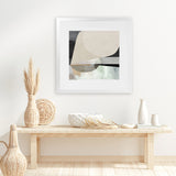 Shop Conversation (Square) Art Print-Abstract, Dan Hobday, Neutrals, Square, View All-framed painted poster wall decor artwork