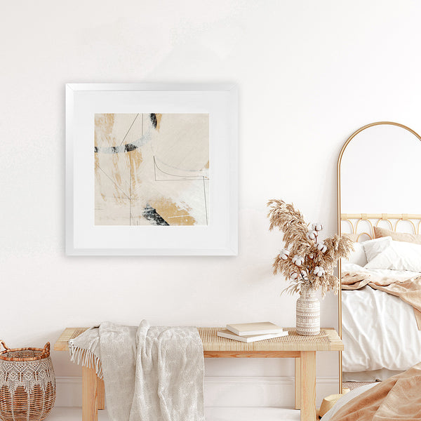 Shop Day to Day (Square) Art Print-Abstract, Dan Hobday, Neutrals, Square, View All-framed painted poster wall decor artwork