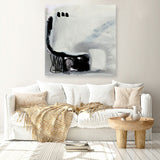 Shop Decoy 1 (Square) Canvas Art Print-Abstract, Black, Dan Hobday, Neutrals, Square, View All-framed wall decor artwork