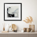 Shop Decoy 1 (Square) Art Print-Abstract, Black, Dan Hobday, Neutrals, Square, View All-framed painted poster wall decor artwork