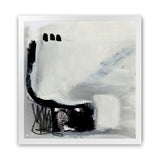 Shop Decoy 1 (Square) Art Print-Abstract, Black, Dan Hobday, Neutrals, Square, View All-framed painted poster wall decor artwork