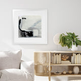 Shop Decoy 1 (Square) Art Print-Abstract, Black, Dan Hobday, Neutrals, Square, View All-framed painted poster wall decor artwork