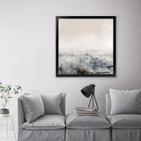 Shop Distant (Square) Art Print-Abstract, Dan Hobday, Neutrals, Square, View All-framed painted poster wall decor artwork