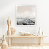 Shop Distant (Square) Art Print-Abstract, Dan Hobday, Neutrals, Square, View All-framed painted poster wall decor artwork